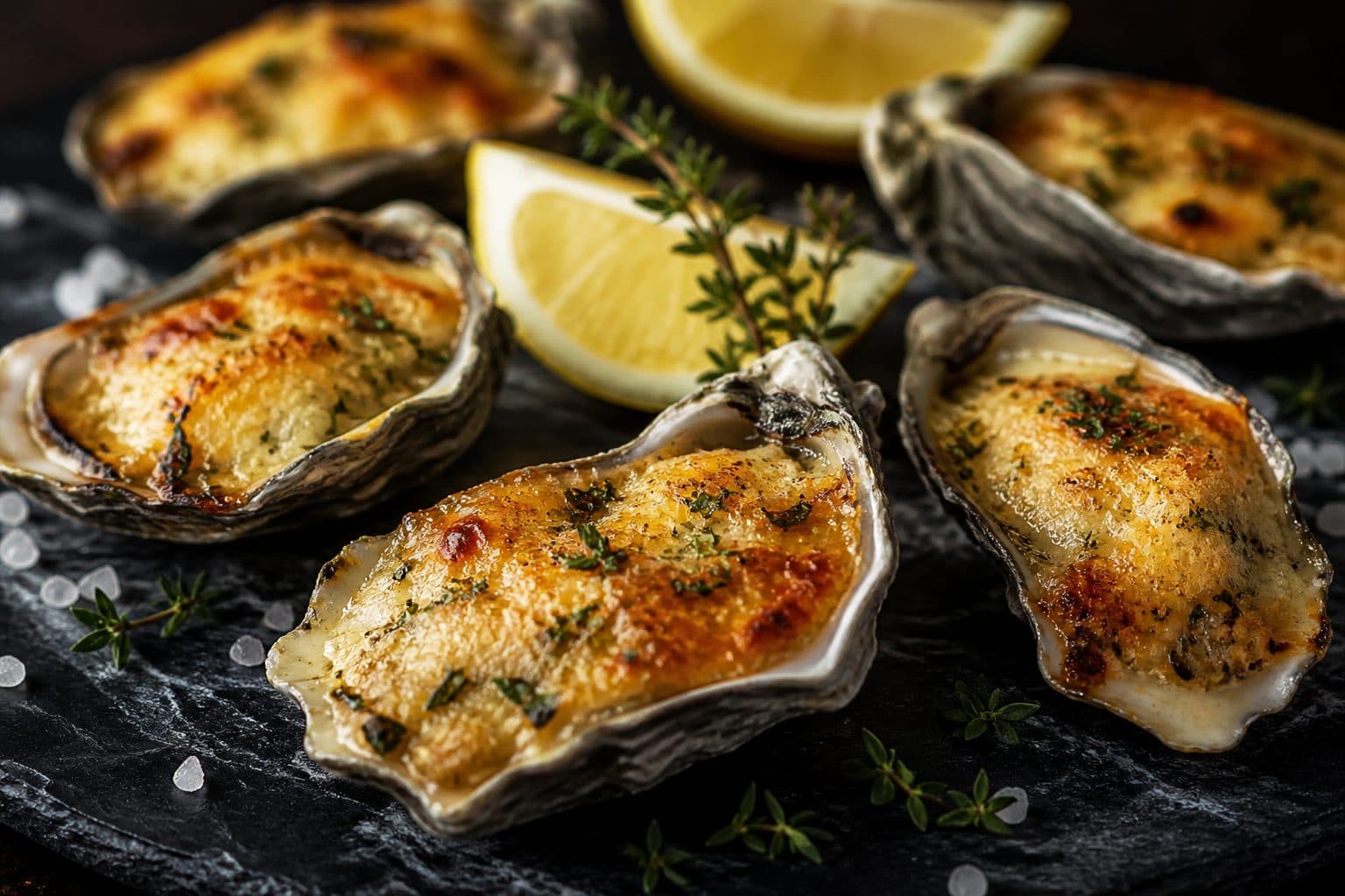 Ostras Gratinadas