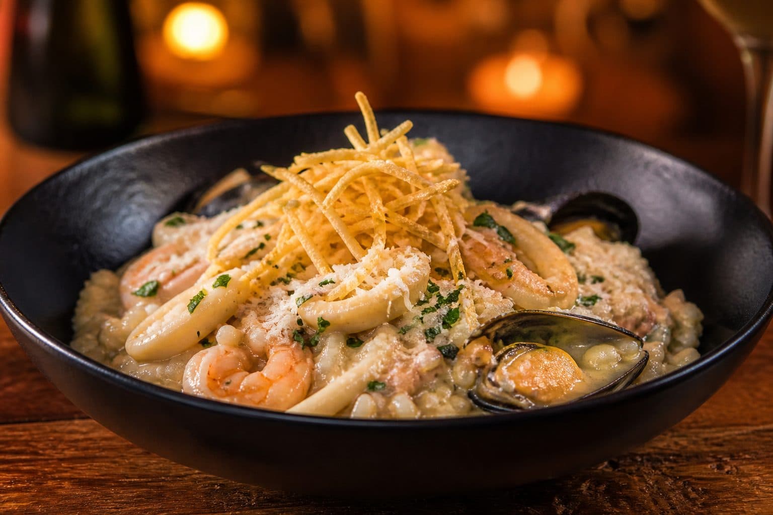 Risoto de Frutos do Mar
