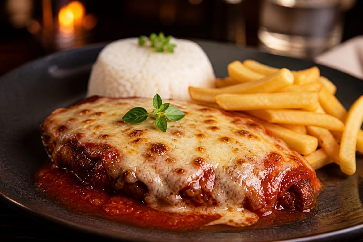 Filé Mignon à Parmegiana